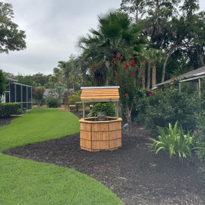 whishing well in Florida, USA. Made by TinyPumpHouseCo