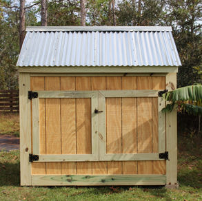 Pump house/well cover from TinyPumpHouseCo
