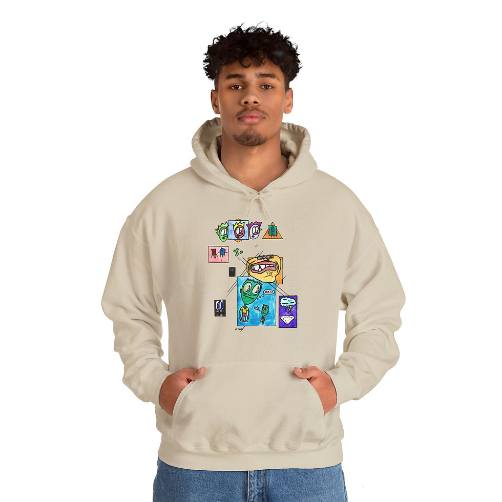 Faces Hoodie