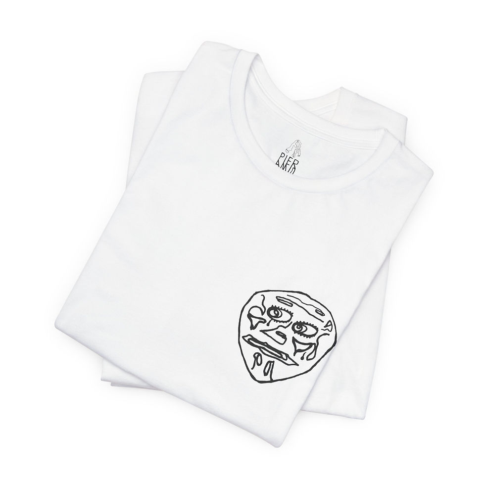 Crazy Face Jersey Tee