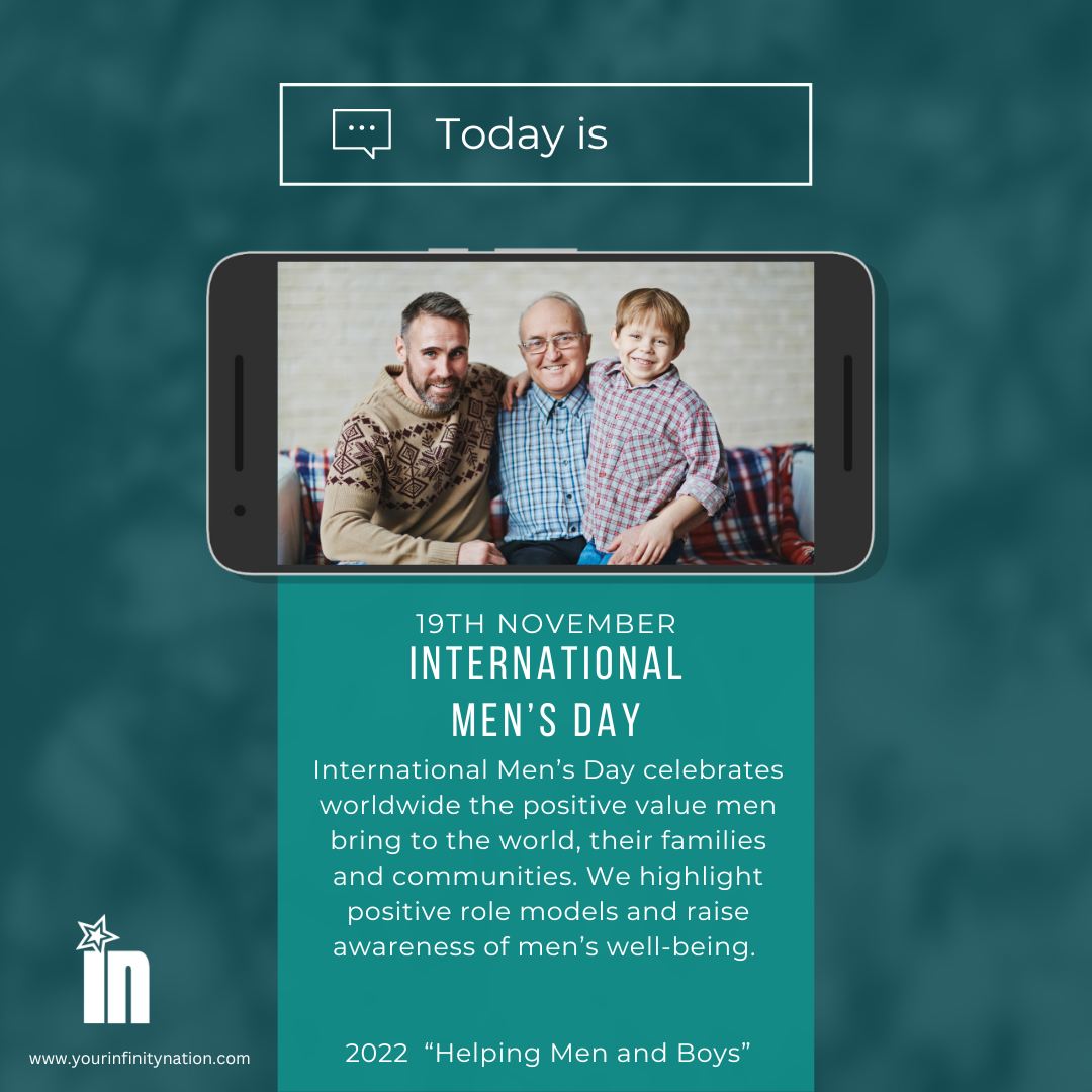 Happy International Men's Day! content media