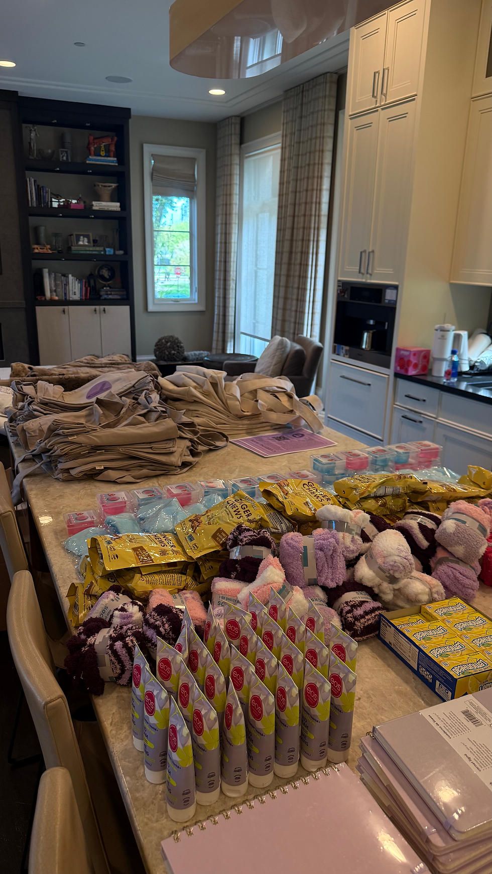 Materials for the bags