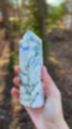 Thumbnail: Moss Agate Tower