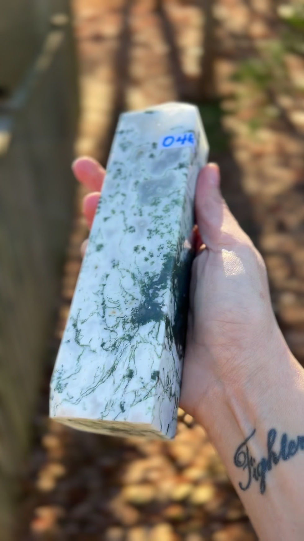 Thumbnail: Moss Agate Tower