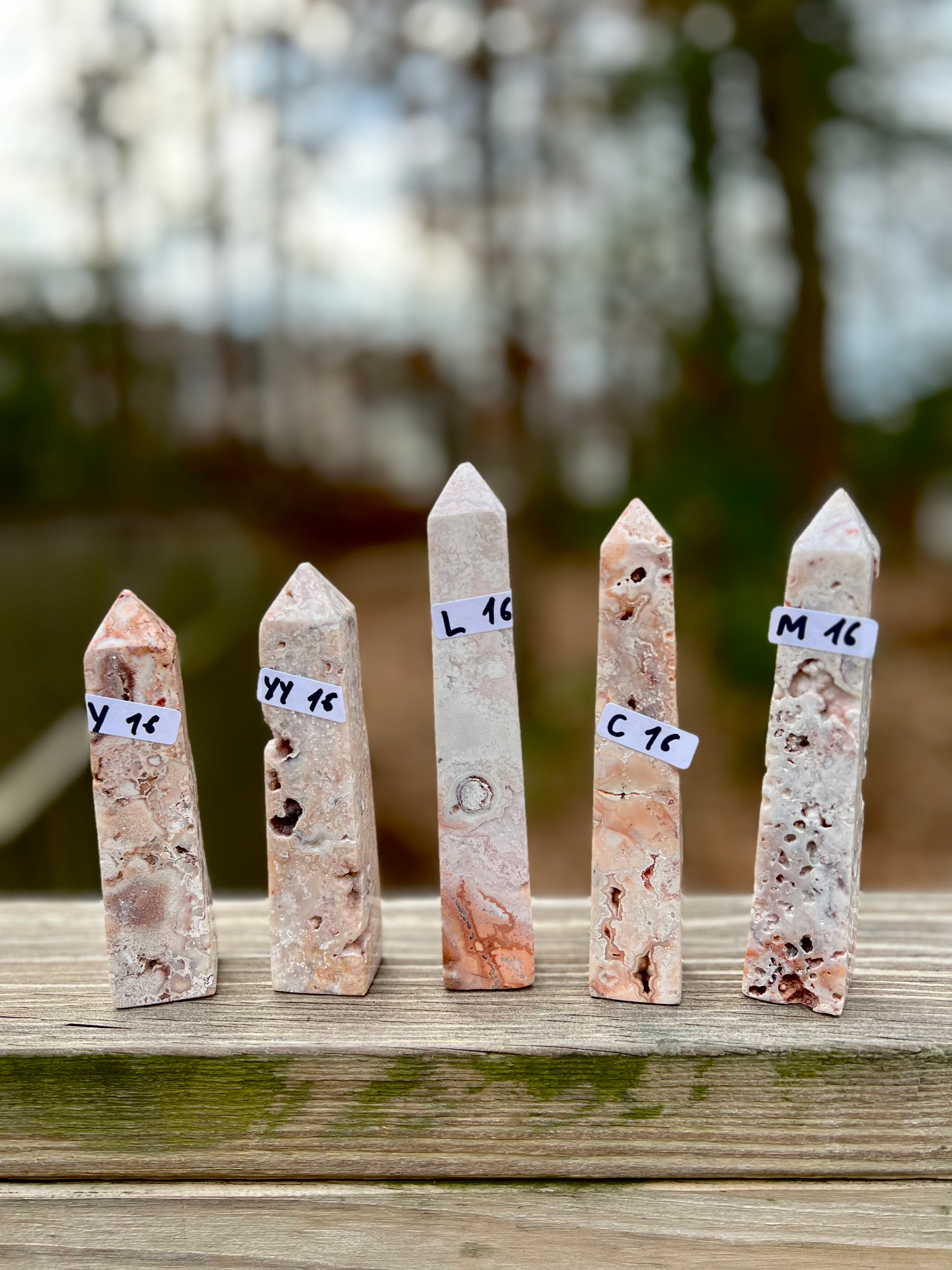 Pink Crazy Lace Tower