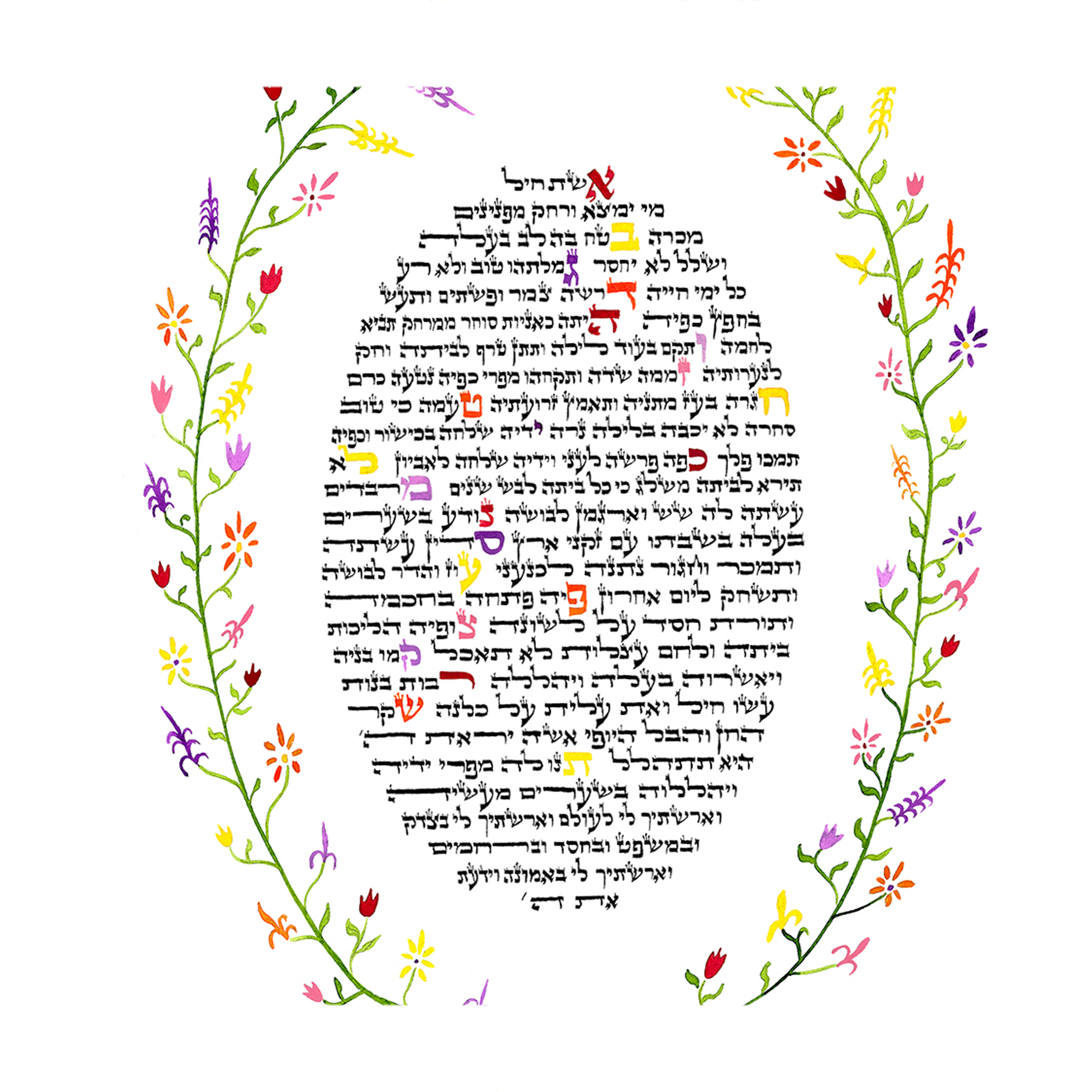 Eshet Chayil, Woman of Valor