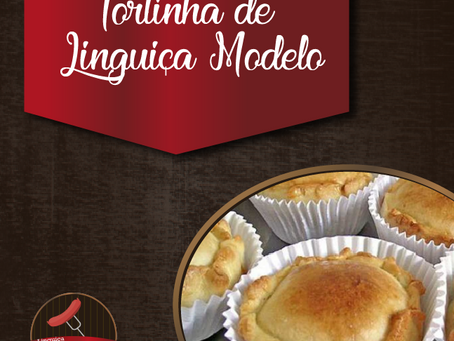 Tortinha de Linguiça Modelo