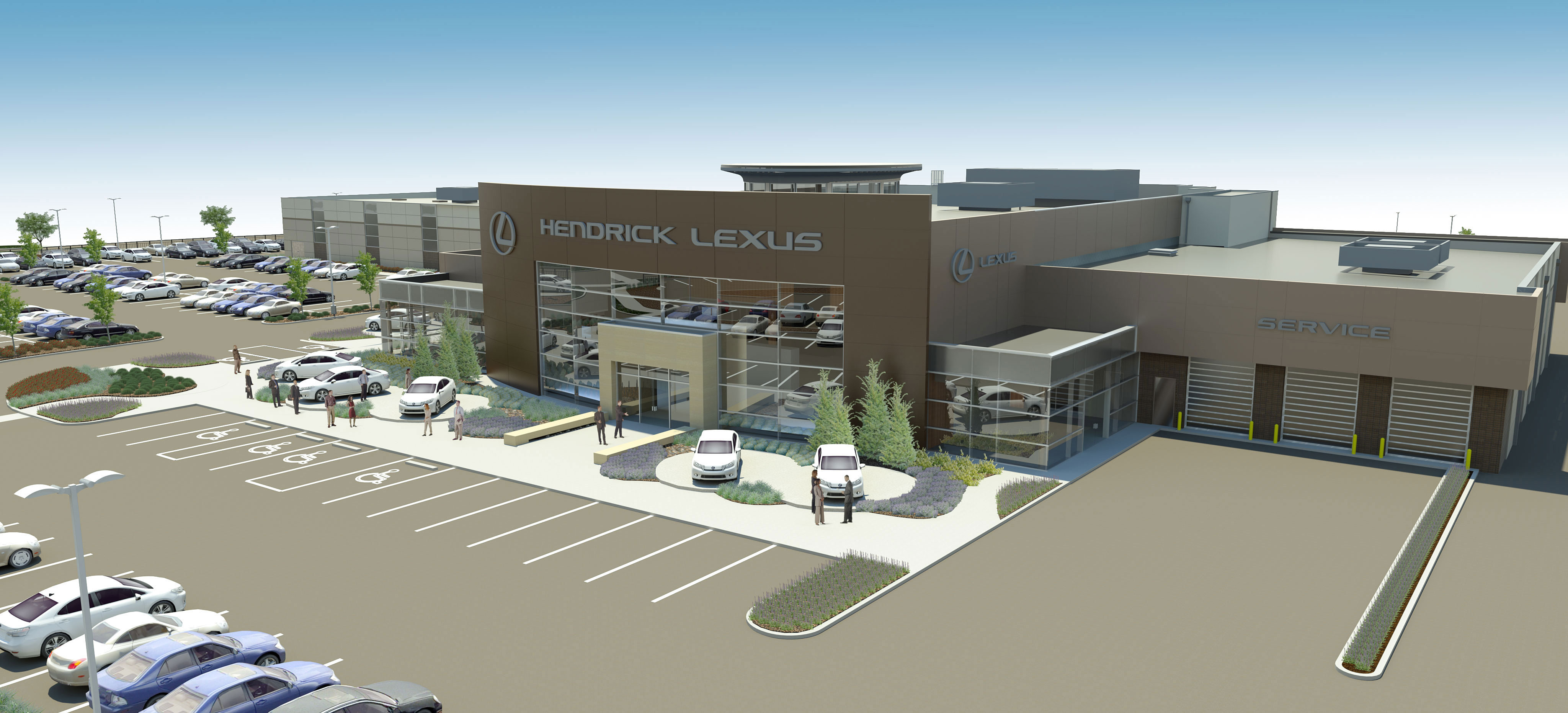 Slaggie Architects, Kansas City, MO Hendrick Lexus