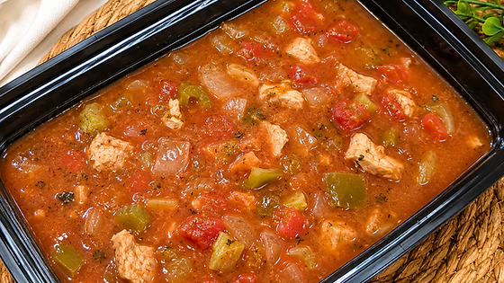 Chicken and Sausage Gumbo and Rice