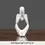 Thumbnail: Sand Color the Thinker Abstract Statues Sculptures Yoga Figurine Nordic