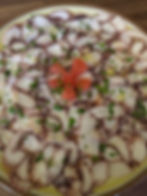 Octopus carpaccio