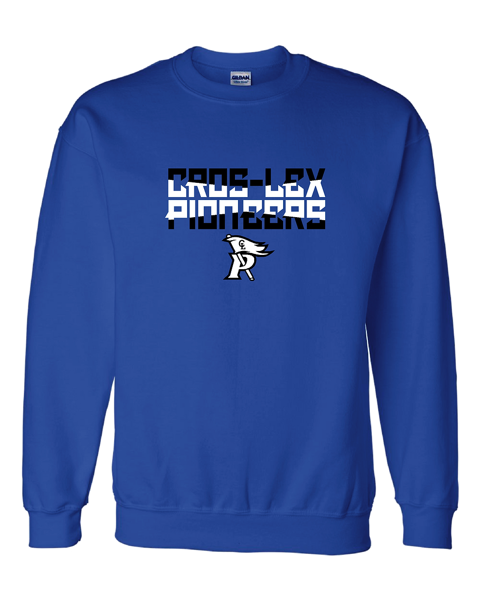CL- Split-Youth Crewneck-Royal