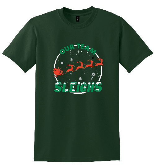 CL) Sleigh Short Sleeve- Non Glitter (B