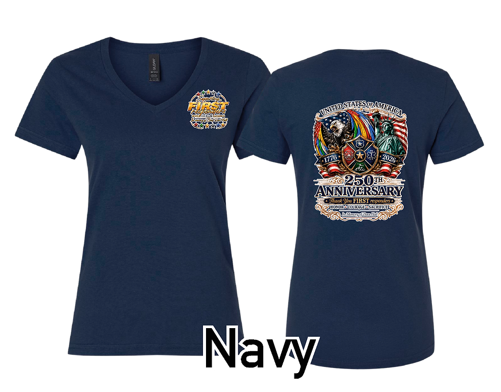 Thumbnail: DH) Women's FITTED V-Neck