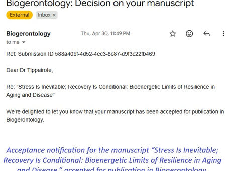 Stress Is Inevitable. Recovery Is Conditional.