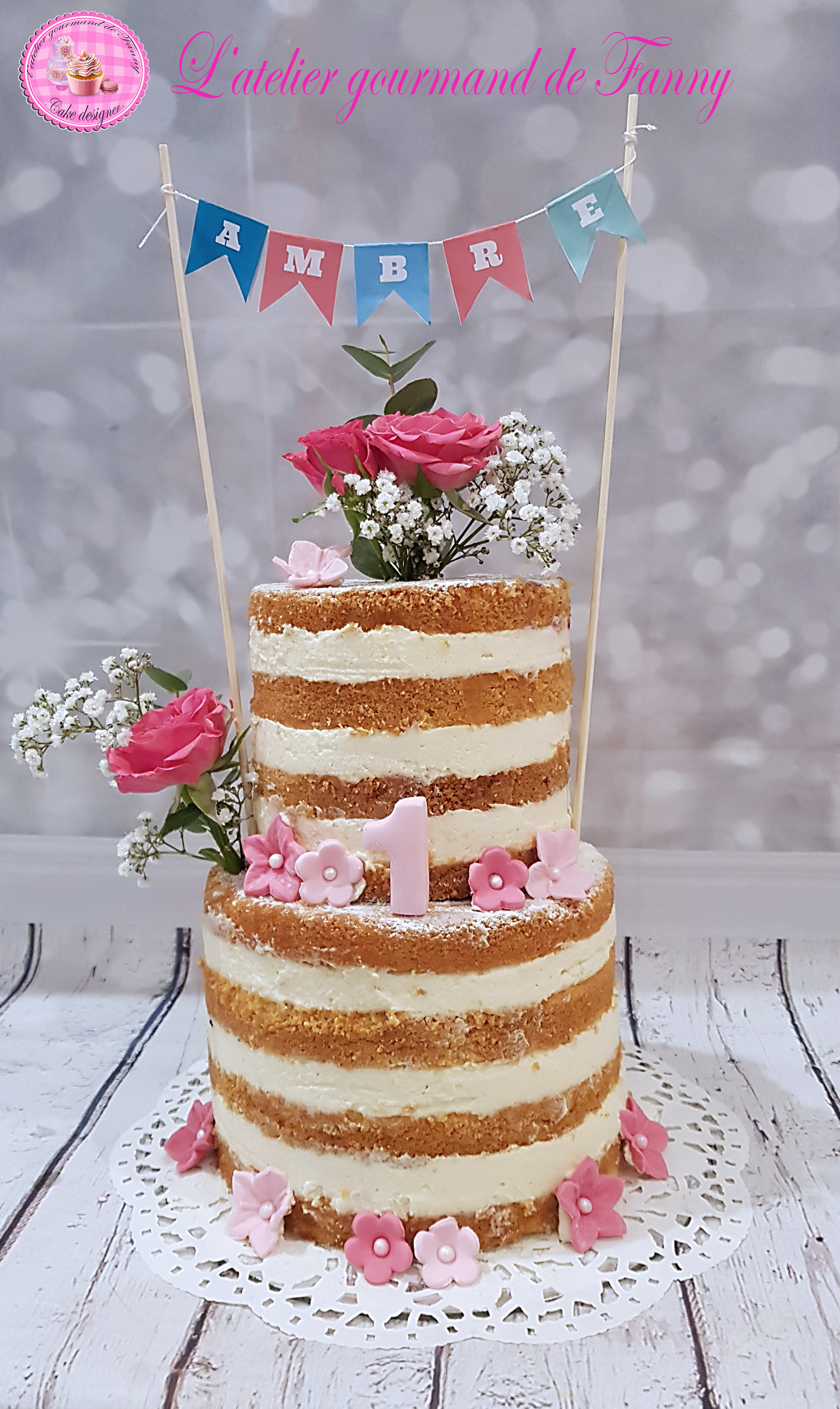 Nude cake 15 parts
