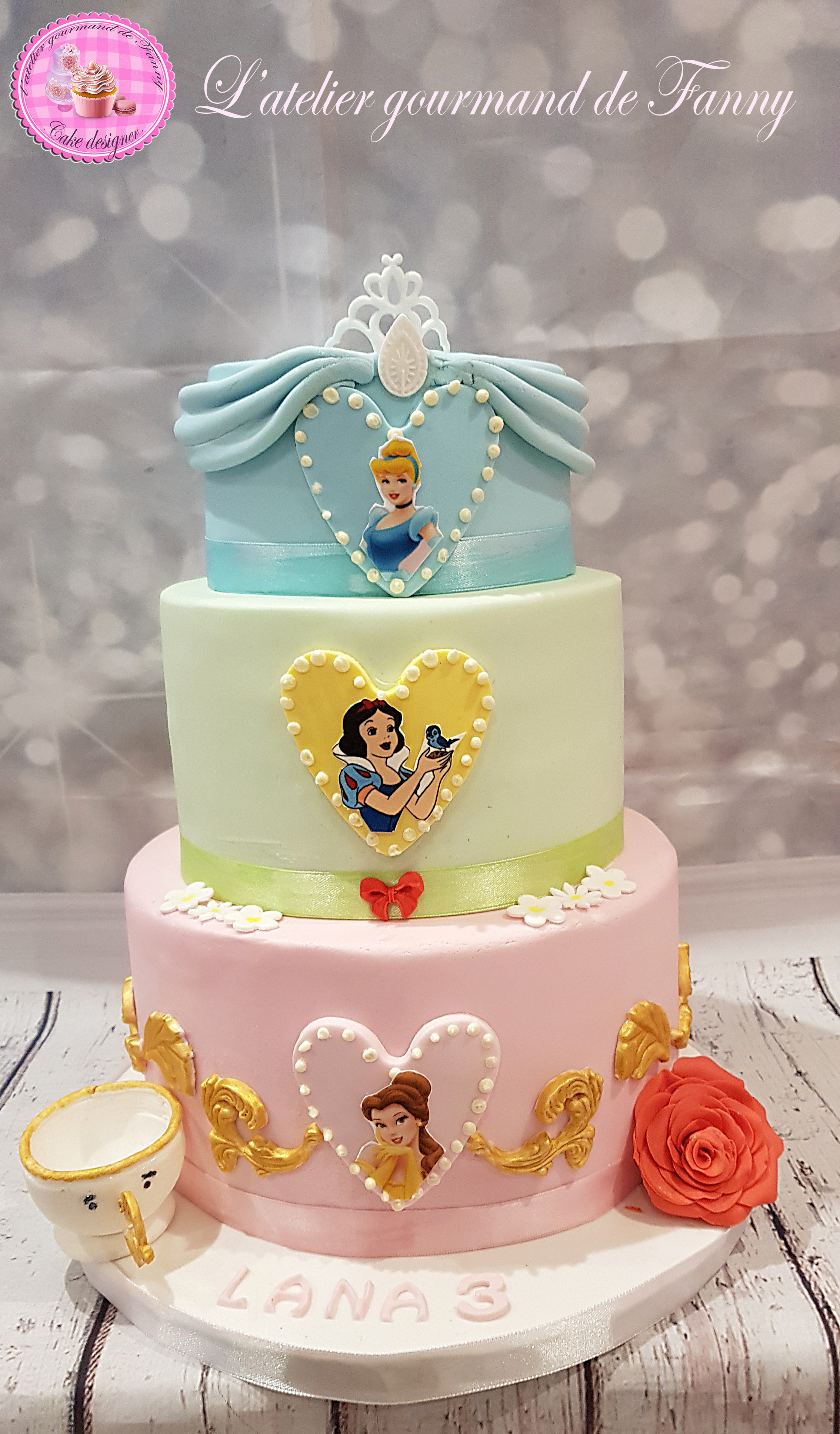 Gâteau princesses