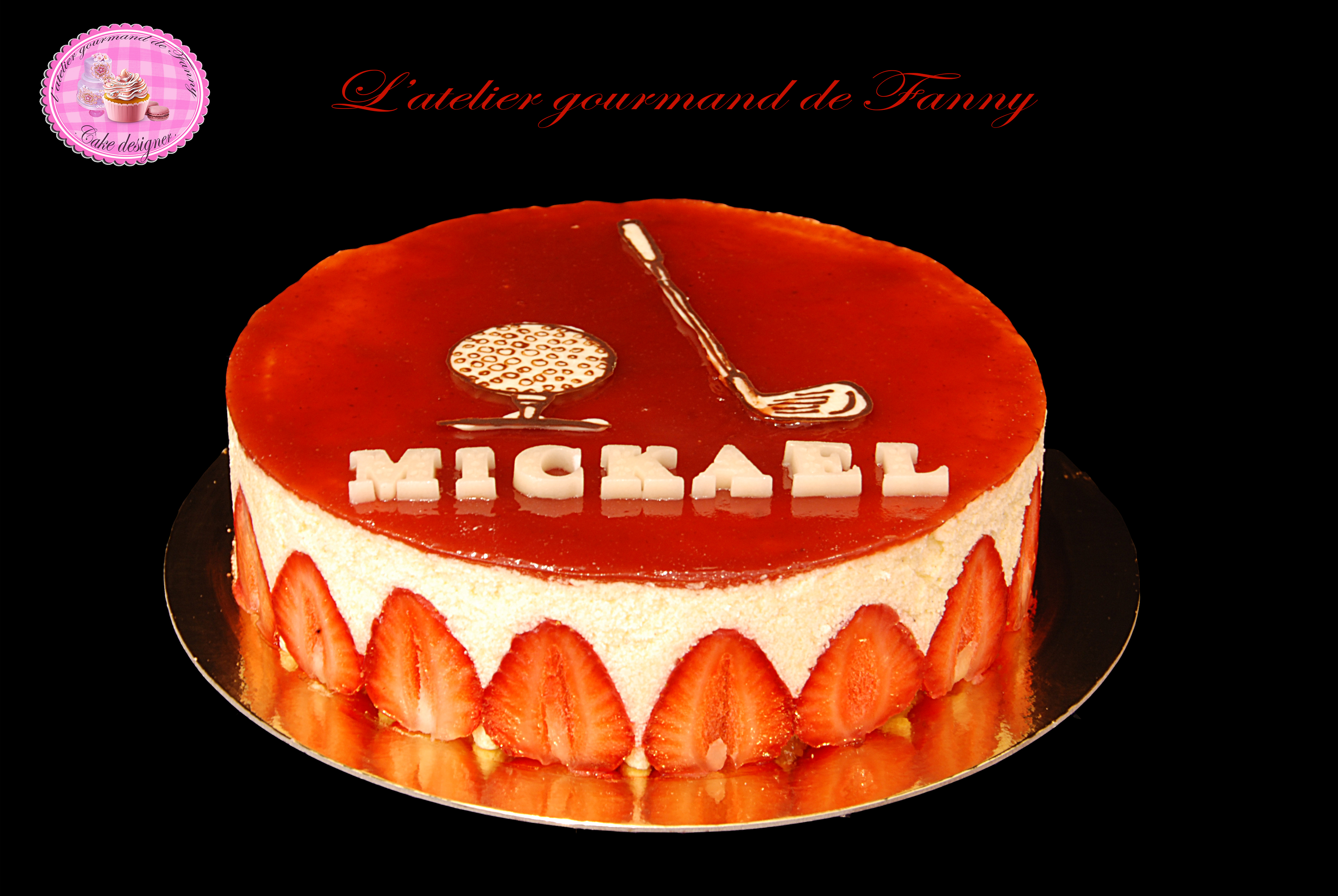fraisier personnalisé