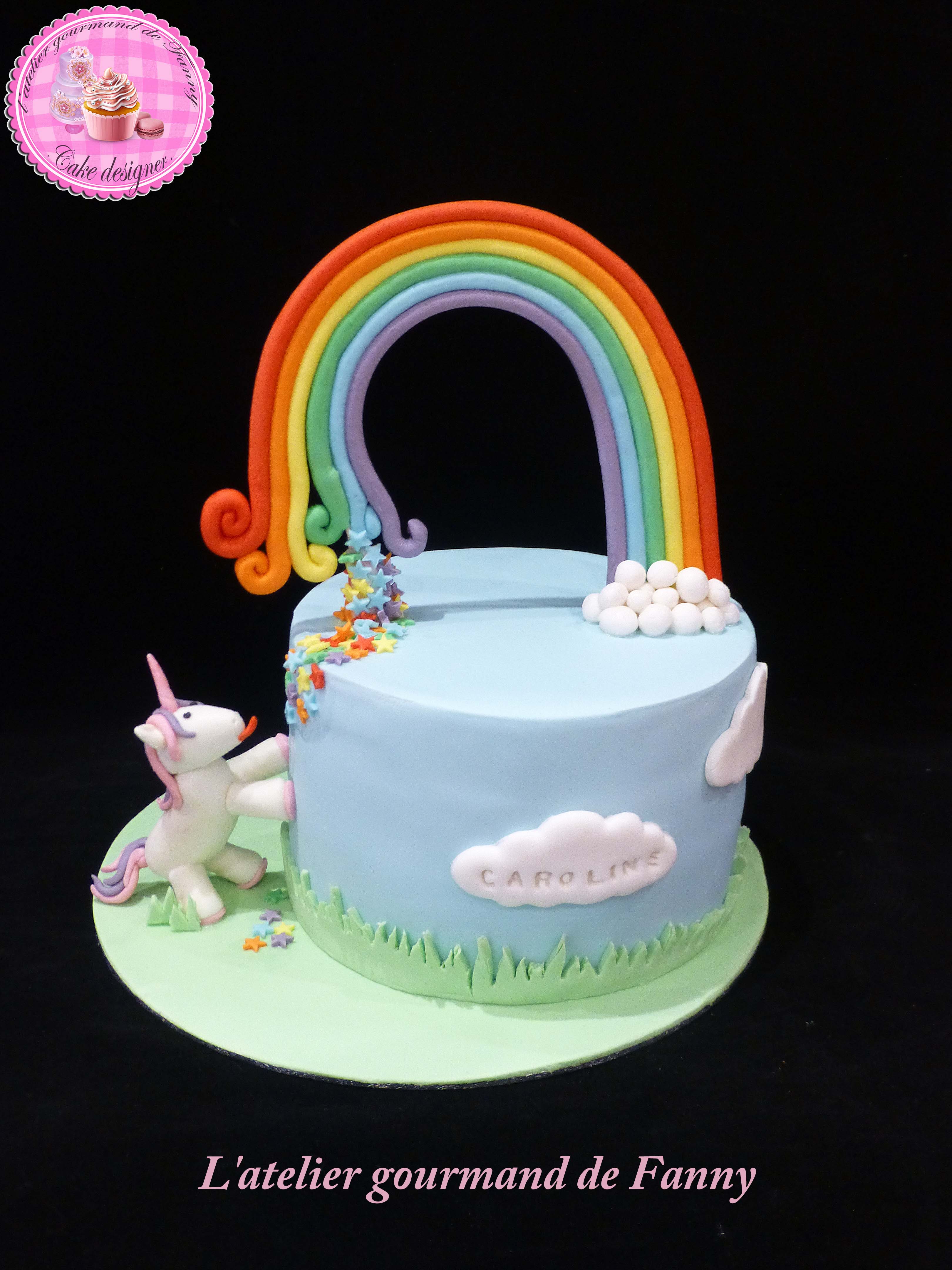 Licorne arc en ciel