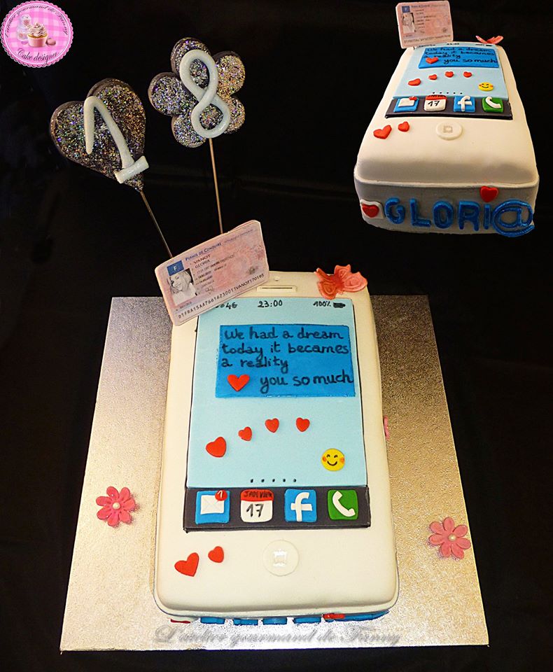 Gâteau d'anniversaire Iphone