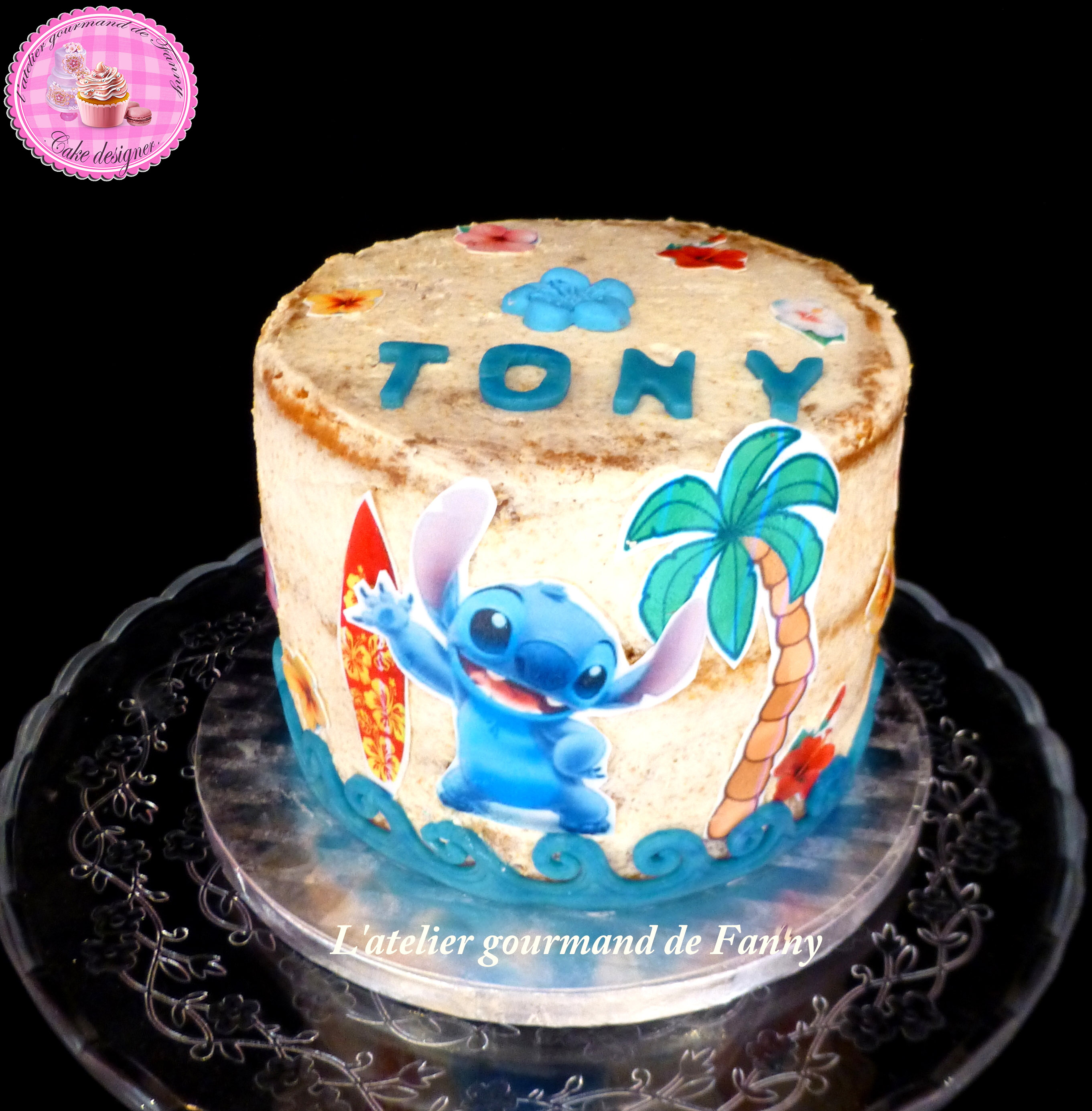 Stich Nude cake fruits