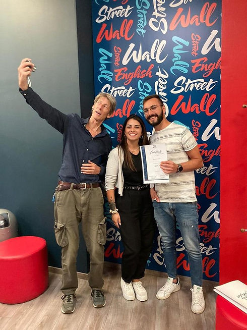 Consegna diploma Wall Street English