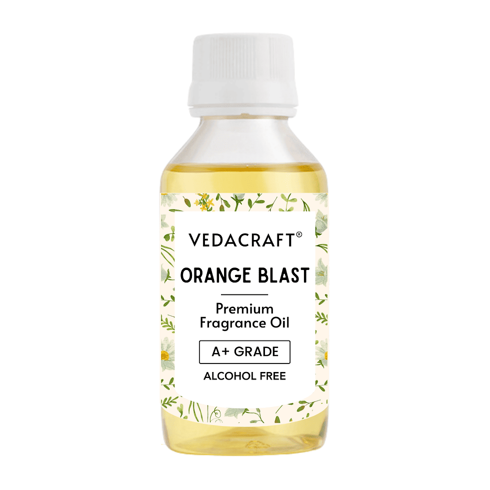 Premium Orange Blast Fragrance Oil for Soaps, Candles, Perfumes, and DIY