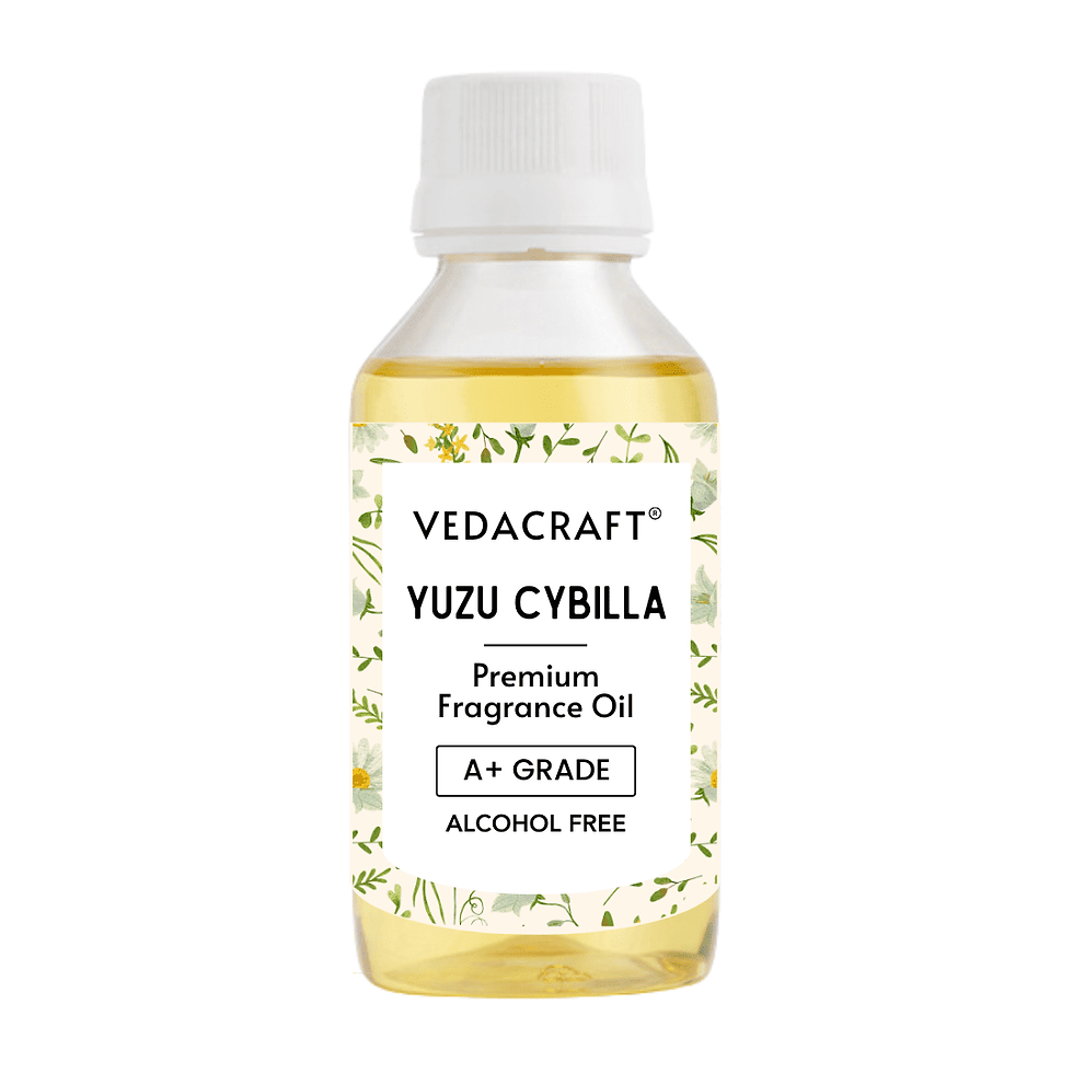 Premium Yuzu Cybella Fragrance Oil for Soaps, Candles, Perfumes, and DIY