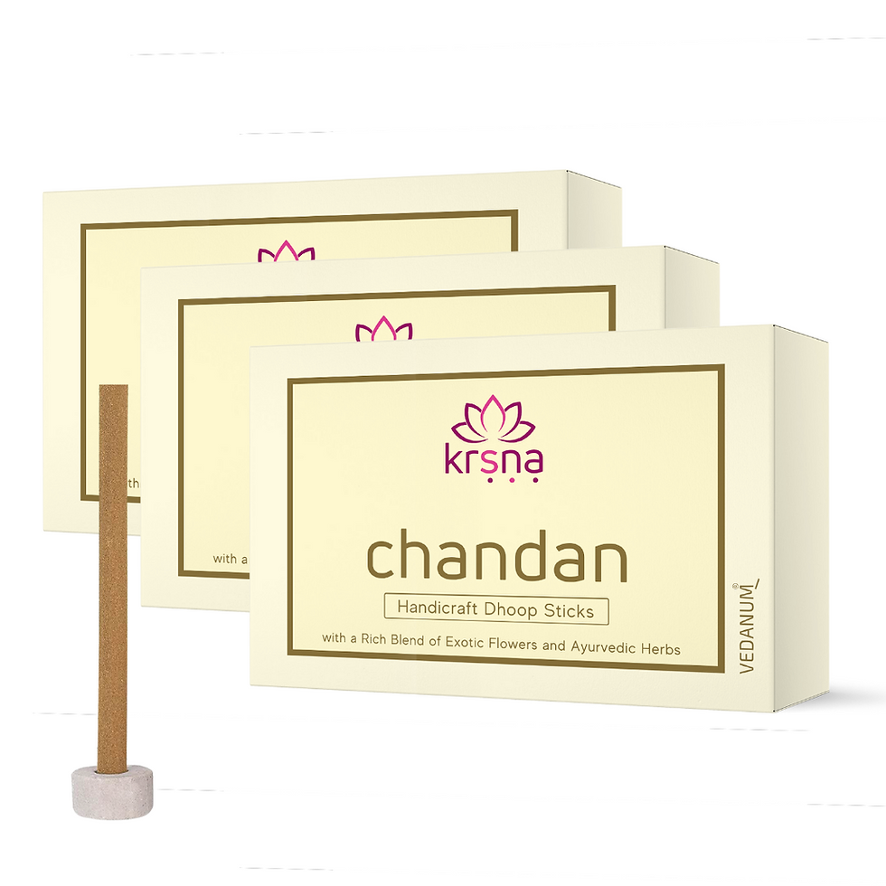 Thumbnail: Handicraft Charcoal Free Chandan Dhoop Sticks