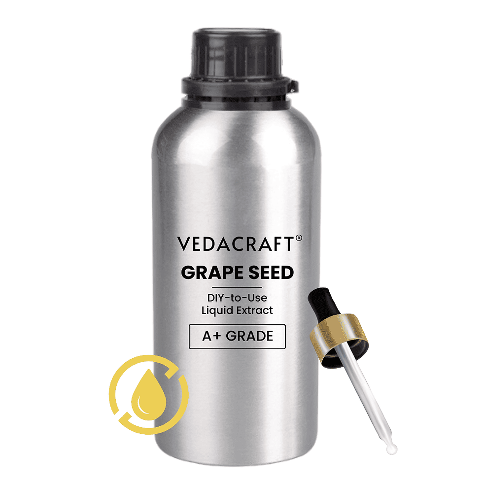 Organic Grapeseed Liquid Extract with Vitamin E and Fatty Acids