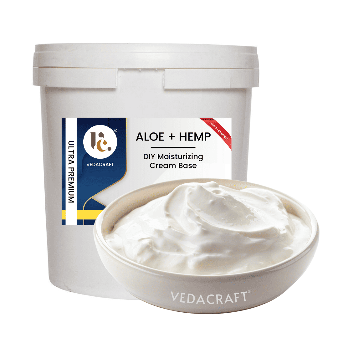 Premium Aloe Vera and Hemp DIY Lotion and Cream Base