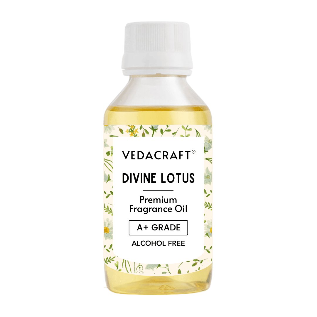 Premium Divine Lotus Fragrance Oil for Soaps, Candles, Perfumes, and DIY
