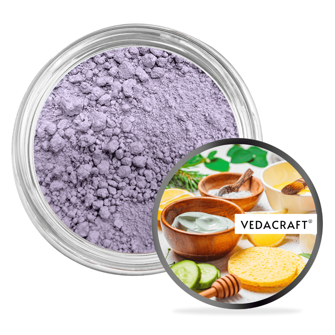 Mineral Rich Natural Brazilian Purple Clay Powder