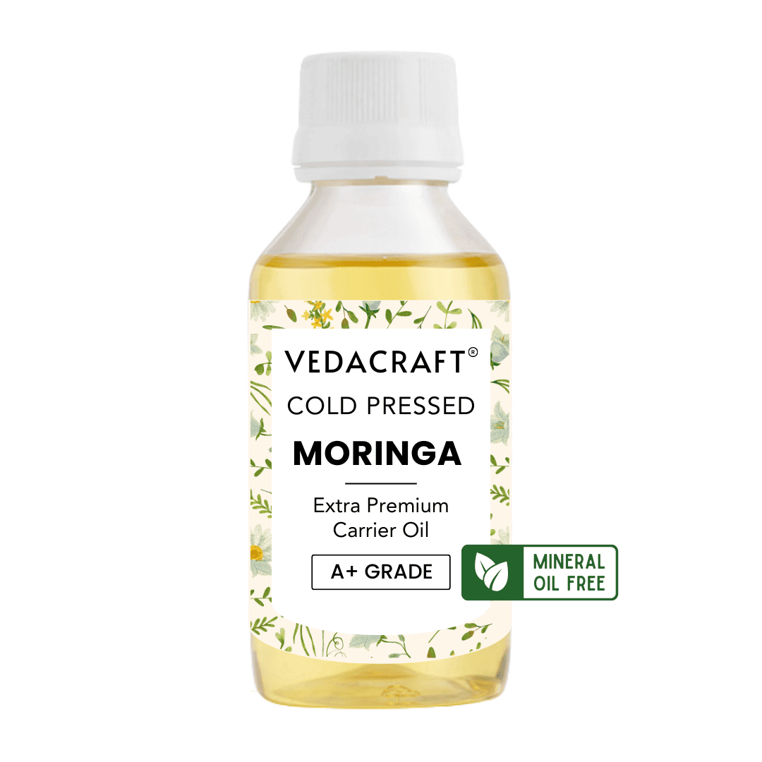 Premium Cold Pressed Moringa Carrier Oil