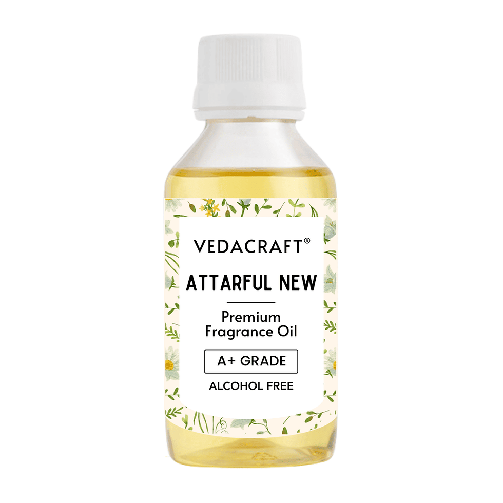 Premium Attarful New Fragrance Oil for Soaps, Candles, Cosmetics, and Perfumes