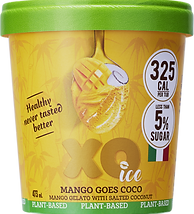 XO-ice Low Cal Low Sugar Gelato - Mango Goes Coco (Mango Coconut)