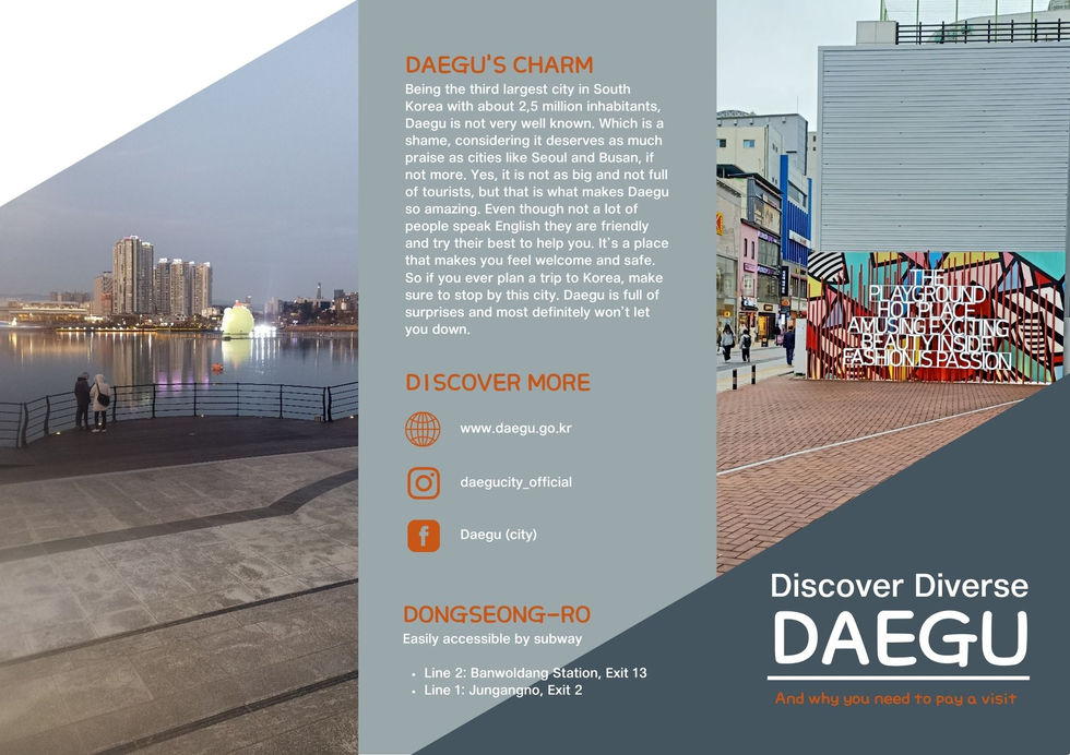 Discover Diverse Daegu blue/grey Cover