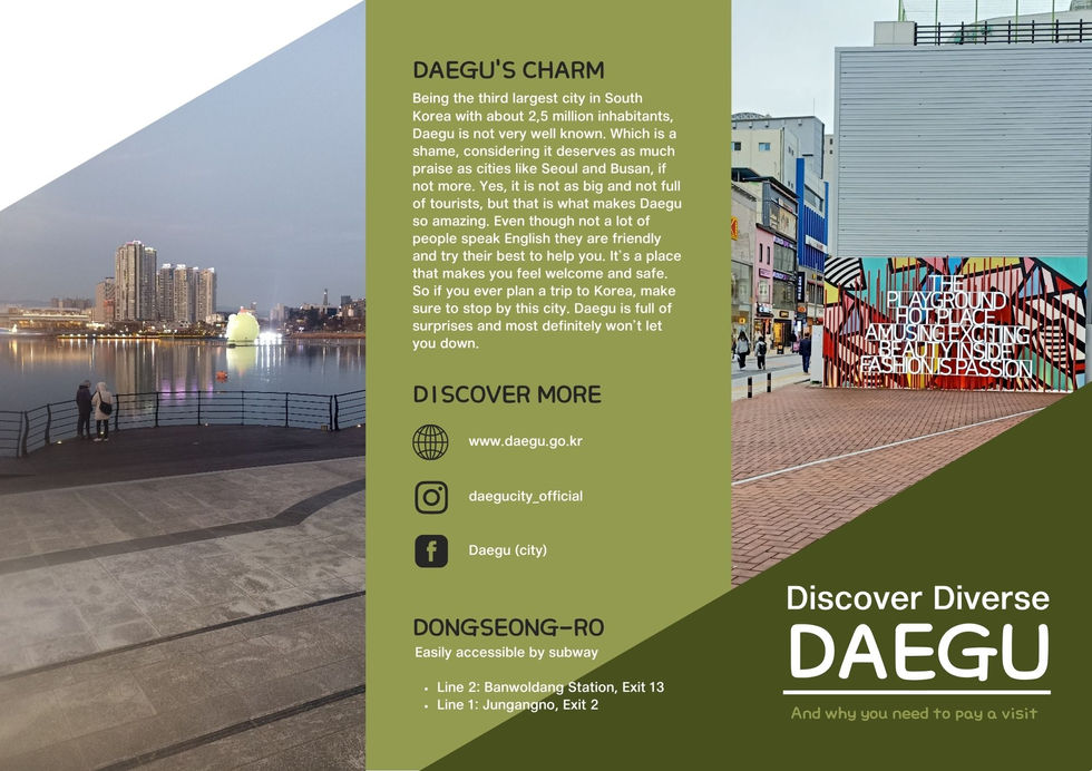 Discover Diverse Daegu green Cover