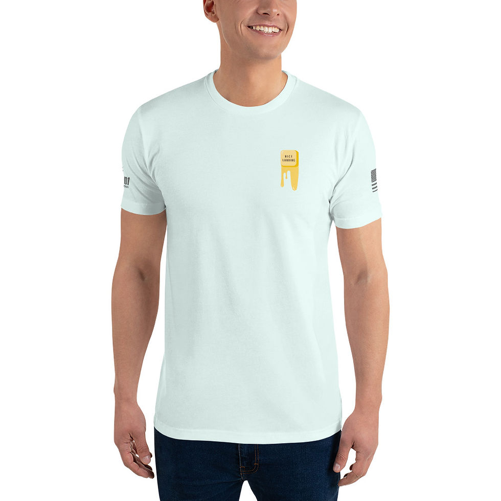 Thumbnail: Butter Landing • Men's Fitted T-Shirt