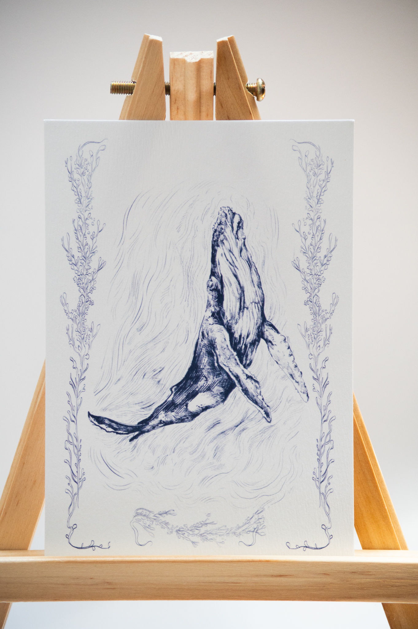 baleine/whale print