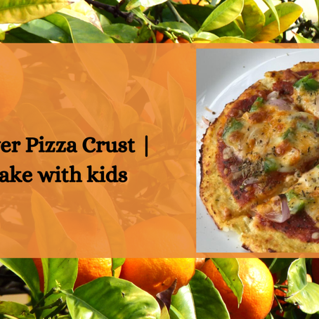 Cauliflower Pizza crust