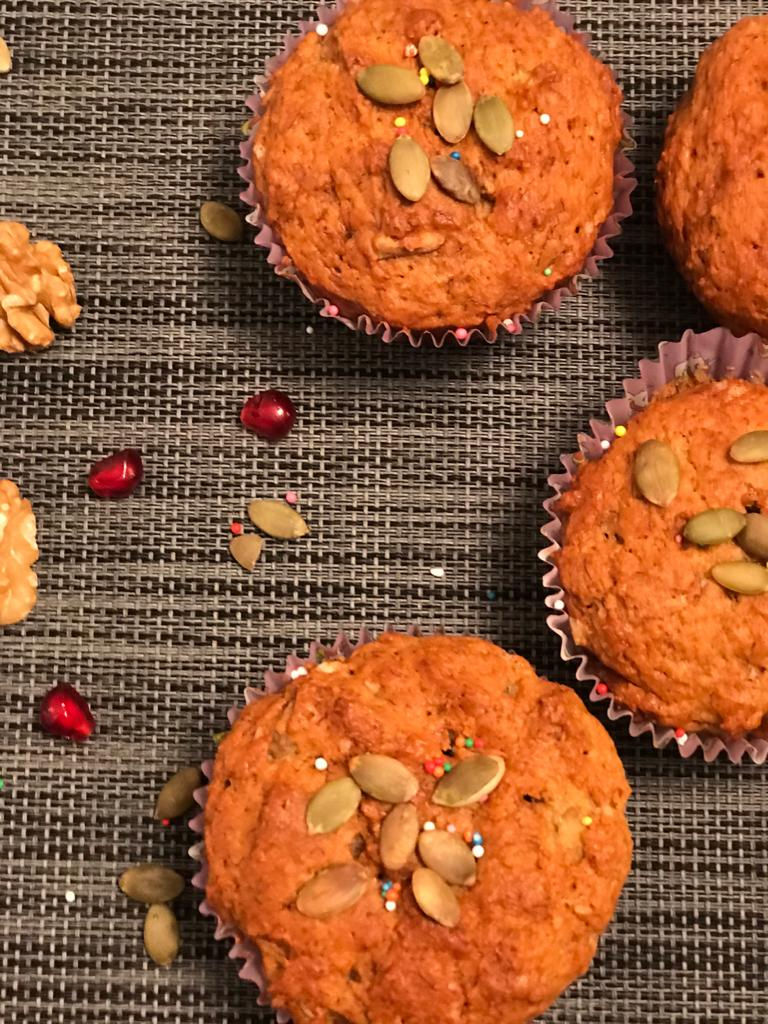 Whole Wheat Banana Bread muffins | Bake with Kids