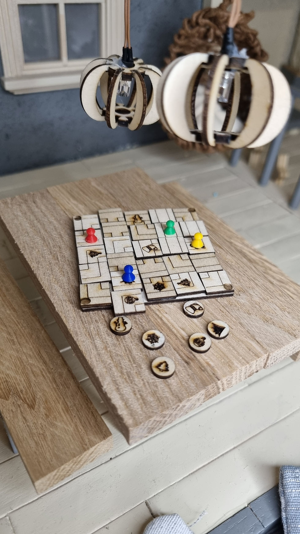 Wichtelspiel Wichtelige-Labyrinth Bausatz