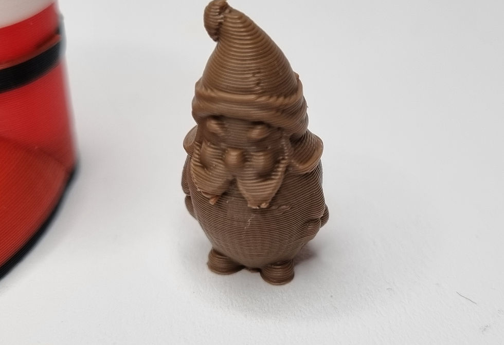 Miniaturbild: Schokonikolaus mit Nikolausstiefel für Miniatruwelten