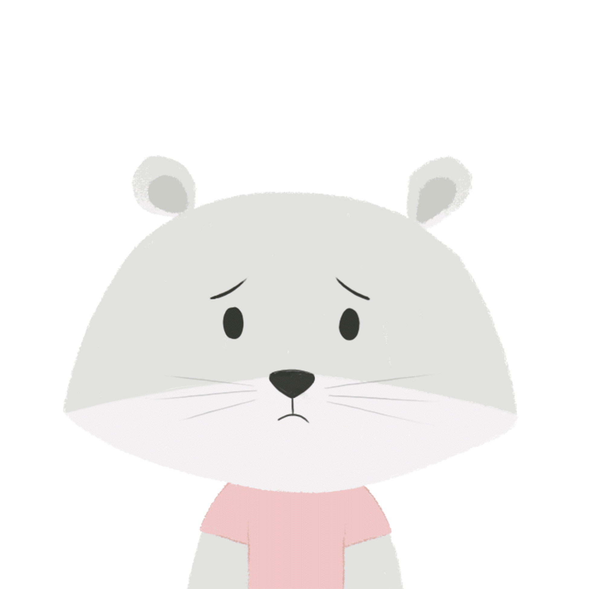 Illustration numérique doudou ours change de pelage animation album pour enfant tout-petits carton