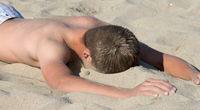 A defeated one