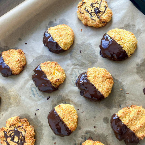 3-Zutaten Kaki Cookies