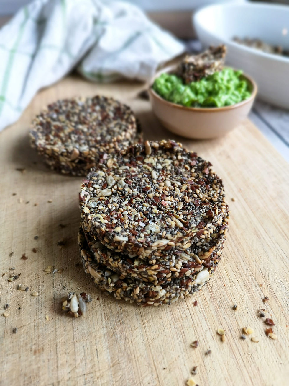 Knusprige Ölsaaten-Cracker