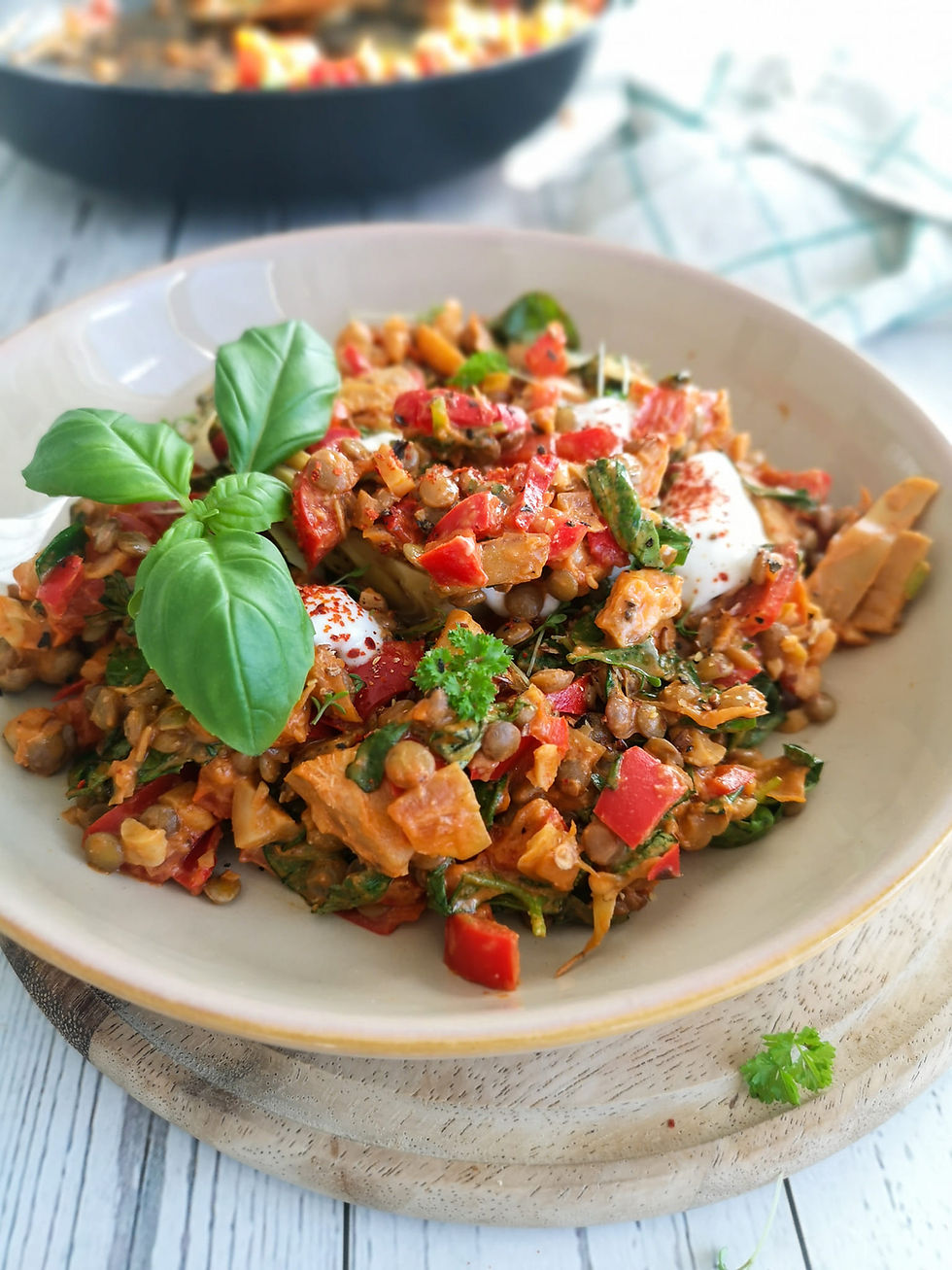 Veganer Gemüse-Eintopf mit Artischocken aus dem Glas