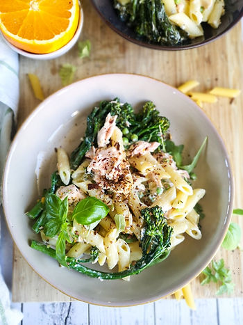 Lachs Pasta